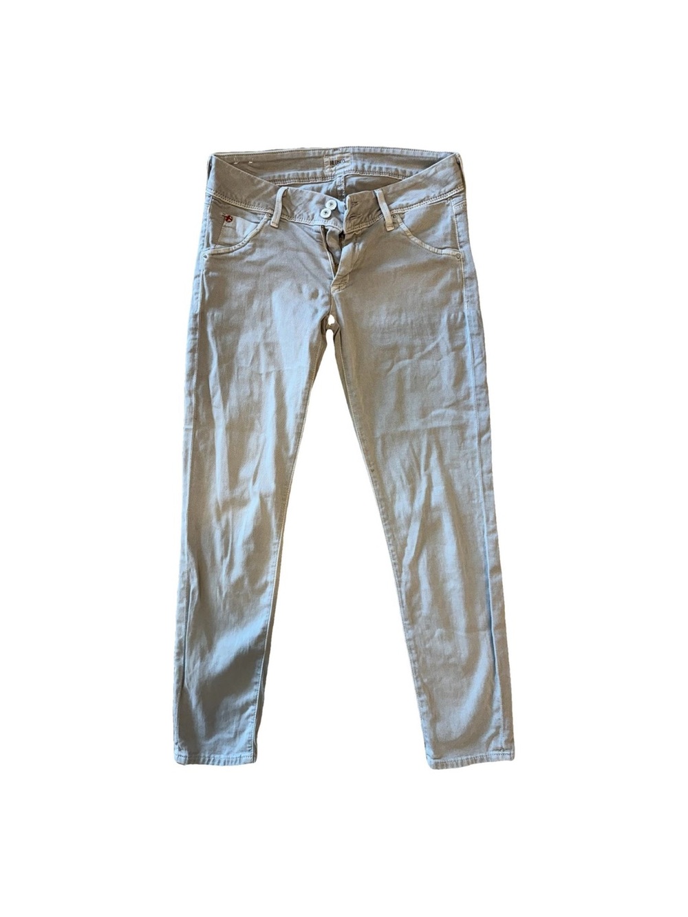 Hudson Jeans Women’s Skinny Jeans in Light Gray